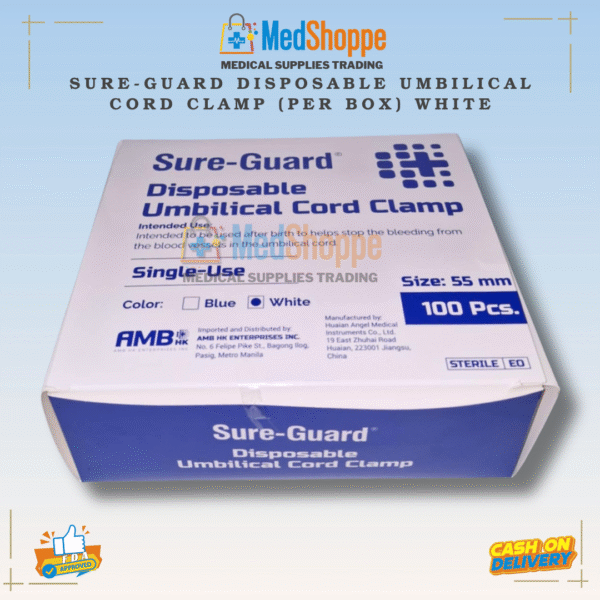 SURE-GUARD  DISPOSABLE UMBILICAL CORD CLAMP - Image 3
