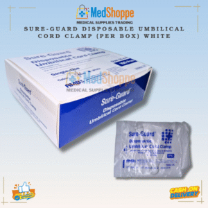 SURE-GUARD  DISPOSABLE UMBILICAL CORD CLAMP