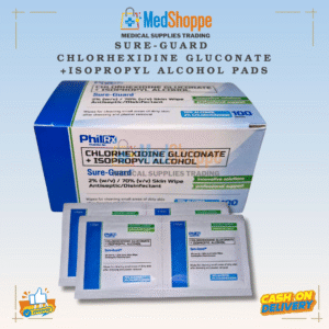 SURE-GUARD ALCOHOL PADS WITH CHLORHEXIDINE GLUCONATE
