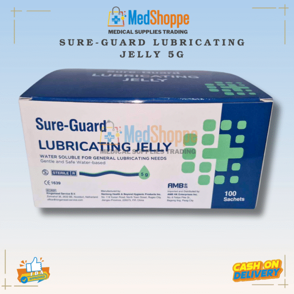 SURE-GUARD LUBRICATING JELLY 5GRAMS - Image 2