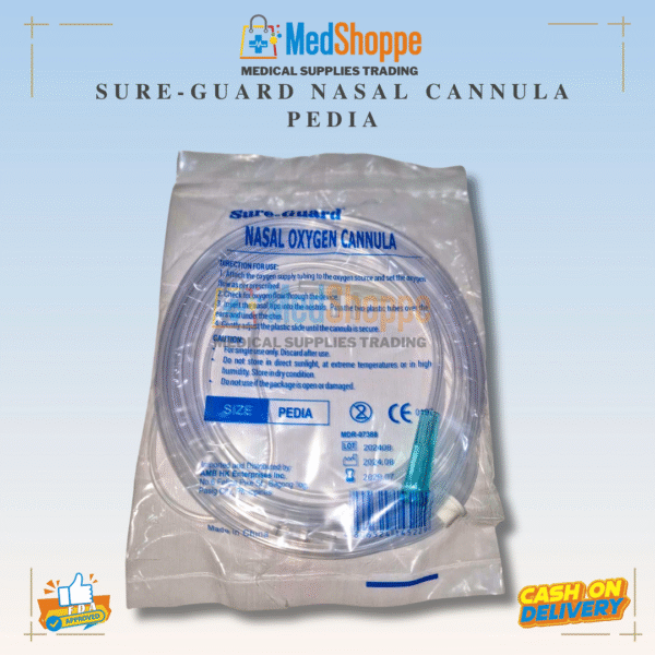 SURE-GUARD OXYGEN CANNULA ADULT AND PEDIA - Image 2
